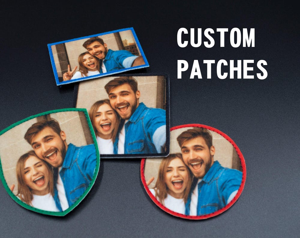 Custom hook and loop patches. Create your own patch design!