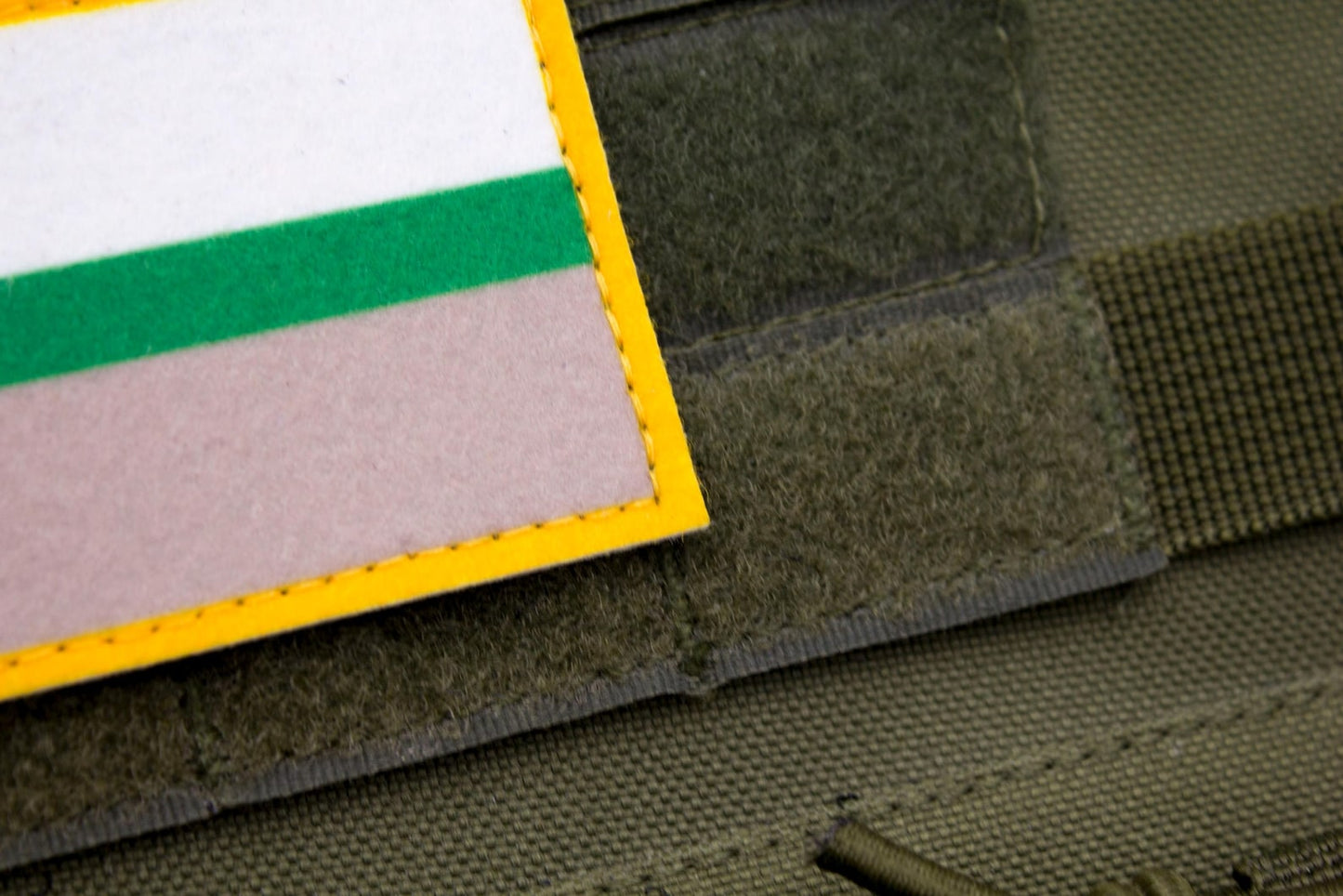 LGBTQ Demiromantic flag hook and loop patch