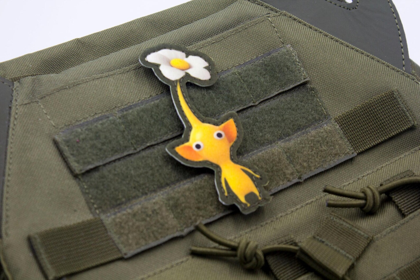 Yellow Pikmin video game hook and loop patch