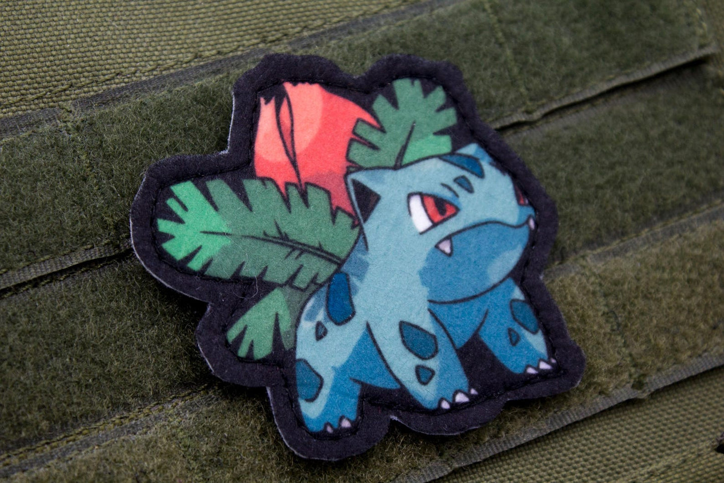 Ivysaur Pokemon hook and loop anime patch