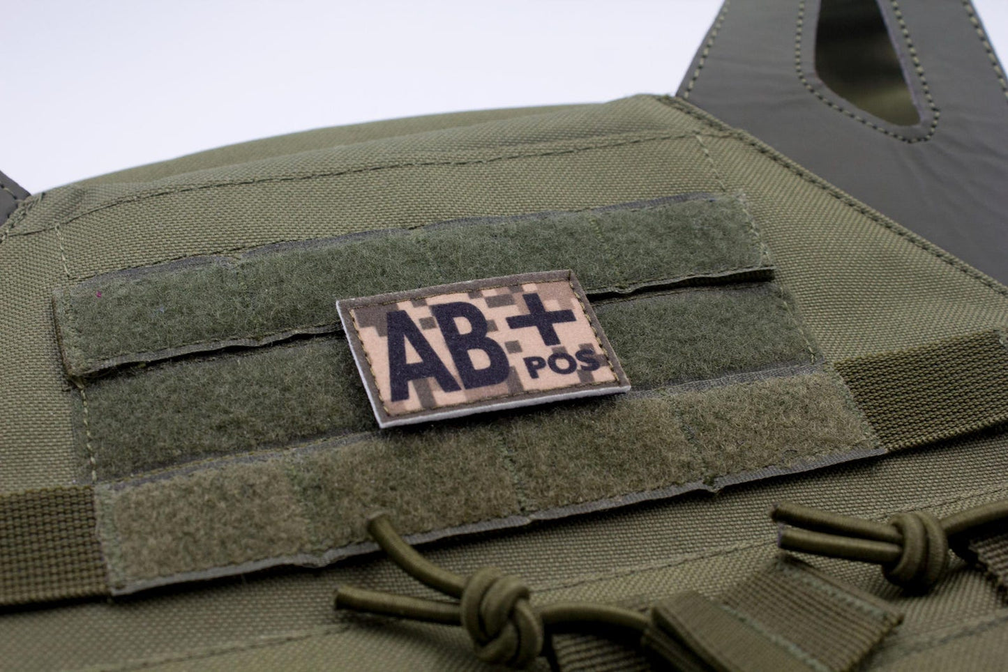Blood type AB+ pos PIXEL paramedic emt patch