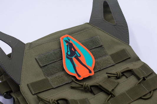 Hatsune Miku anime hook and loop patch