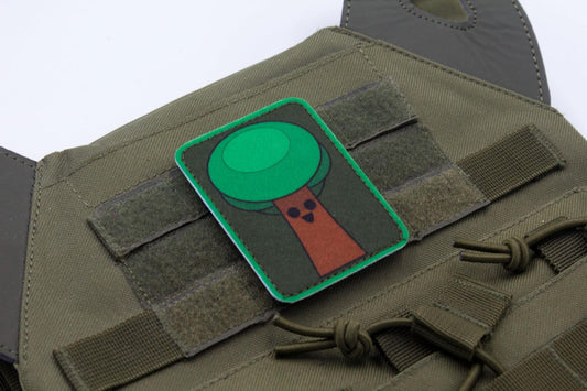 MR. TREE Sprunki hook and loop patch