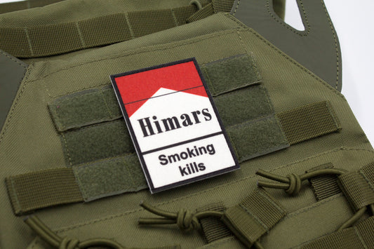 Himars funny hook and loop morale patch