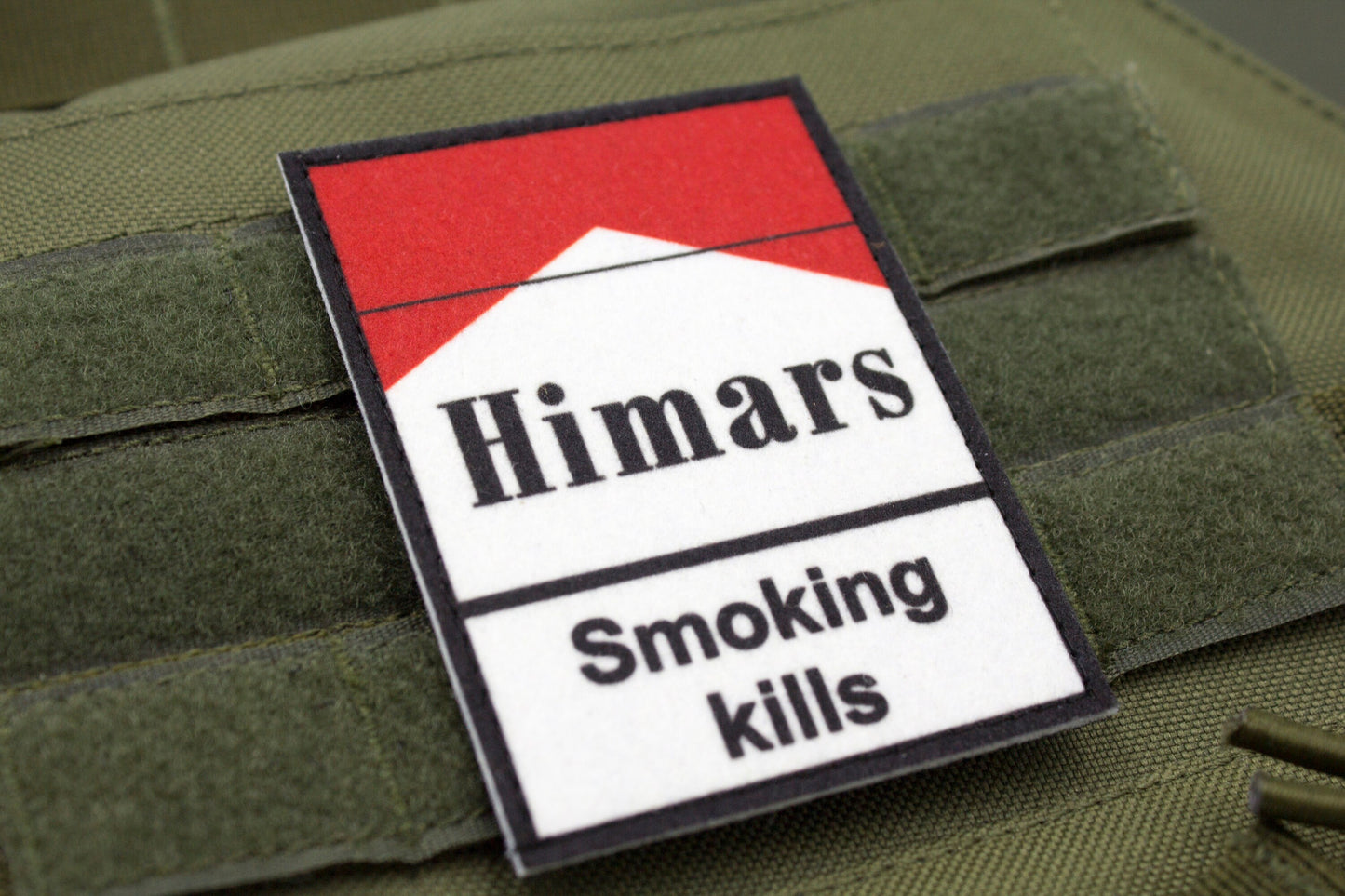 Himars funny hook and loop morale patch