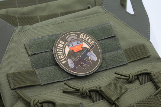 Goose funny hook and loop morale patch