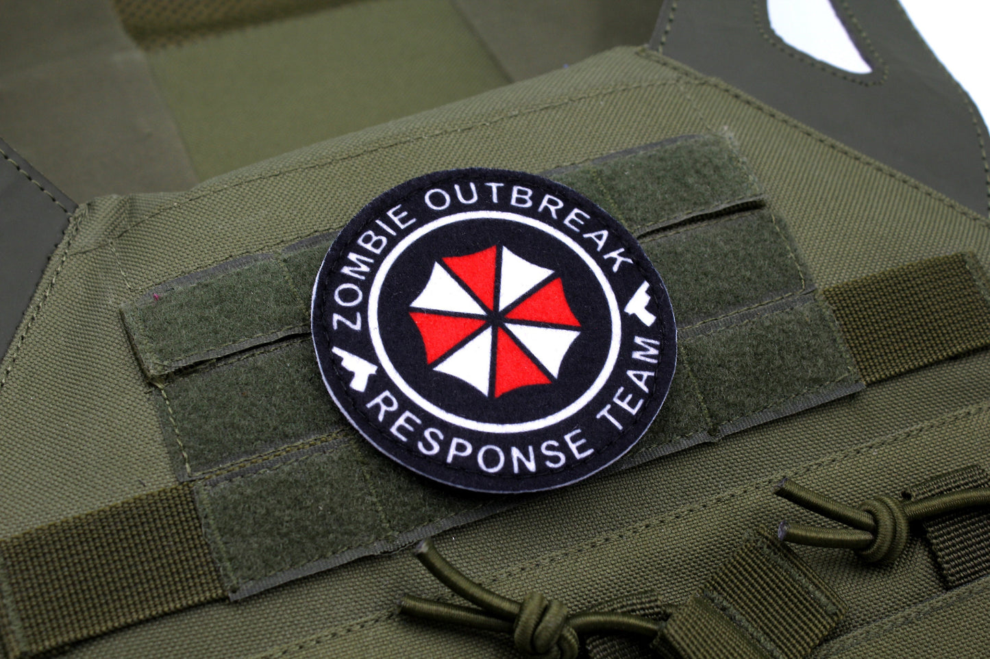 Umbrella corporation Resident evil hook and loop morale patch