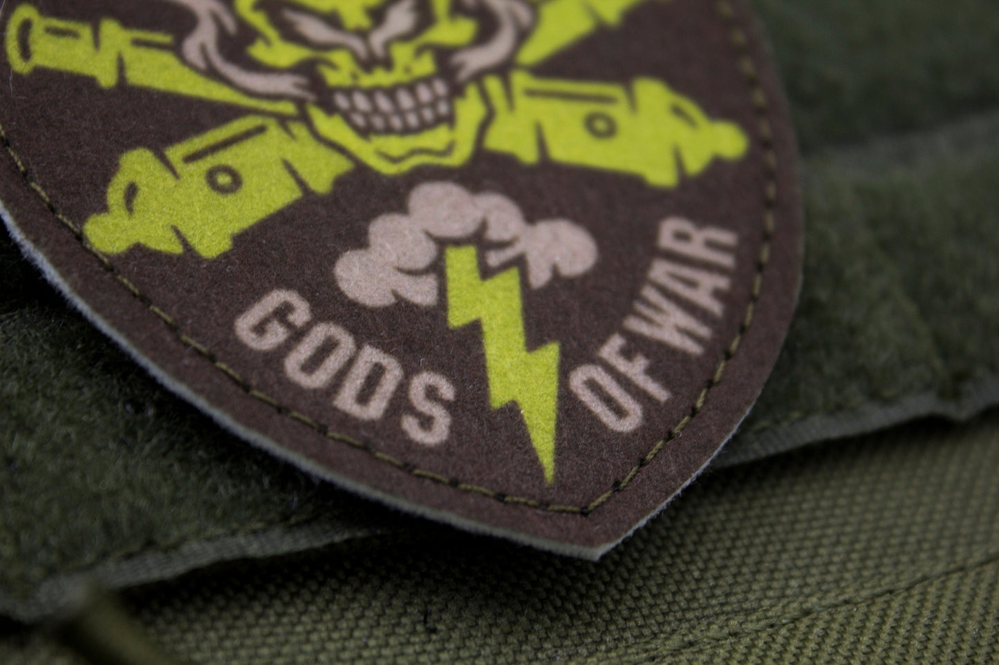 Artillery God of war military hook and loop patch
