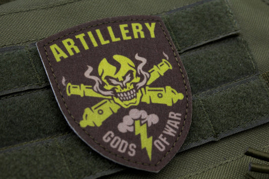 Artillery God of war military hook and loop patch