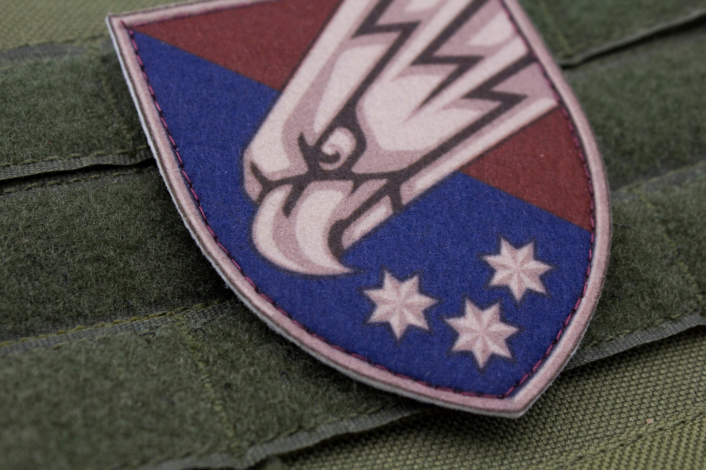 25th Separate Airborne "Sicheslav" Brigade Ukrainian hook and loop patch