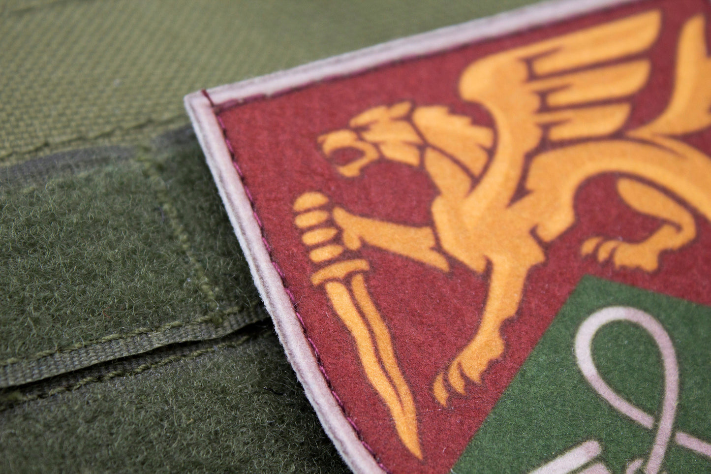 71st Jaeger Brigade Ukrainian hook and loop patch