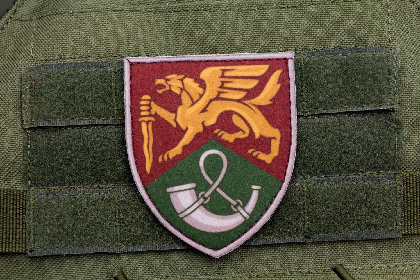 71st Jaeger Brigade Ukrainian hook and loop patch