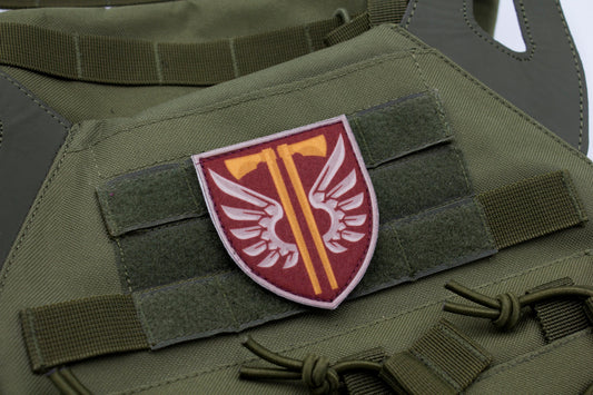77th Airborne Brigade Ukrainian hook and loop patch