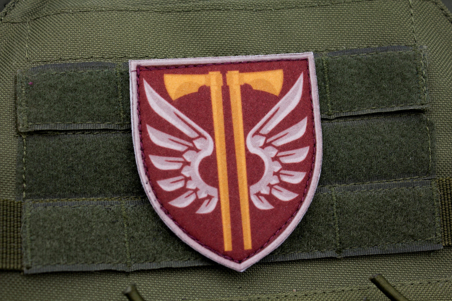 77th Airborne Brigade Ukrainian hook and loop patch