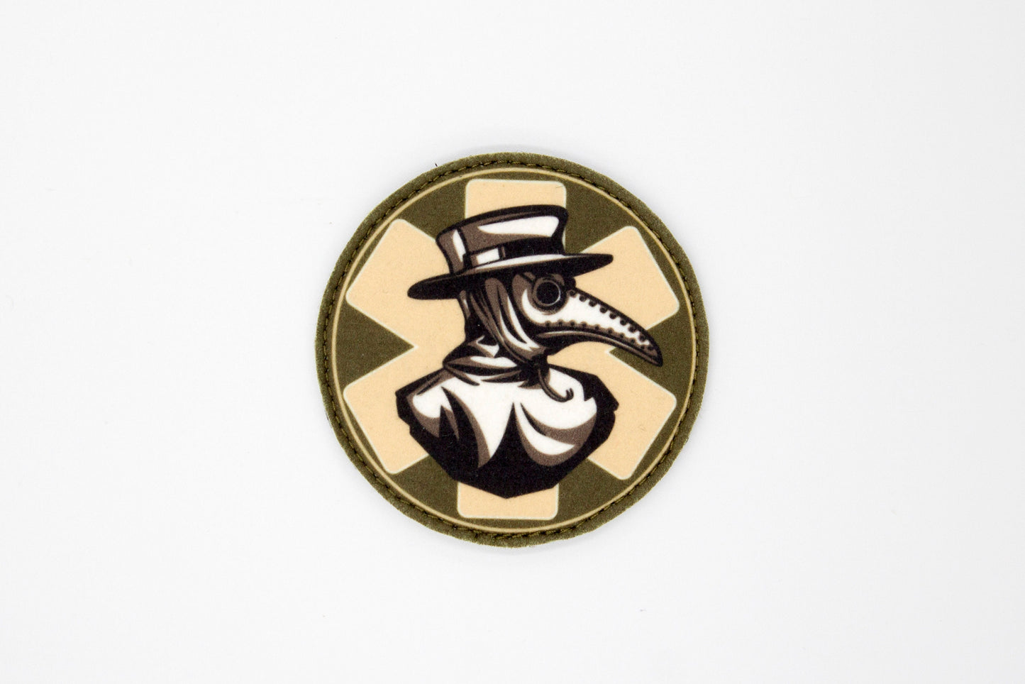 Plague doctor paramedic emt patch