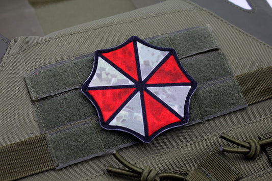 Resident evil Umbrella corporation hook and loop morale patch