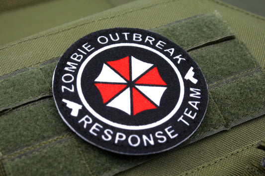 Umbrella corporation Resident evil hook and loop morale patch