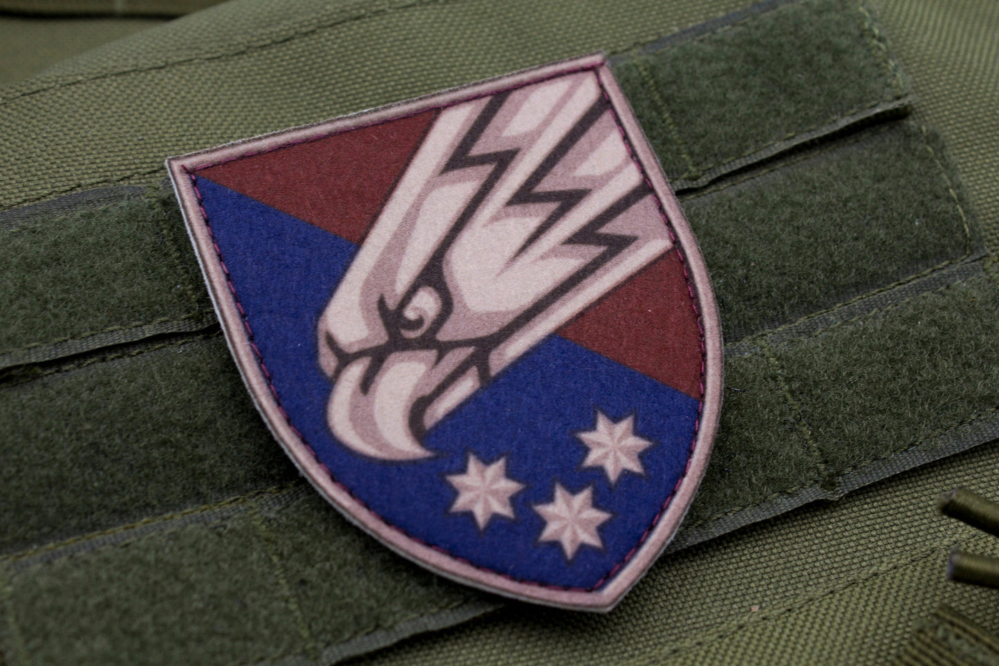 25th Separate Airborne "Sicheslav" Brigade Ukrainian hook and loop patch