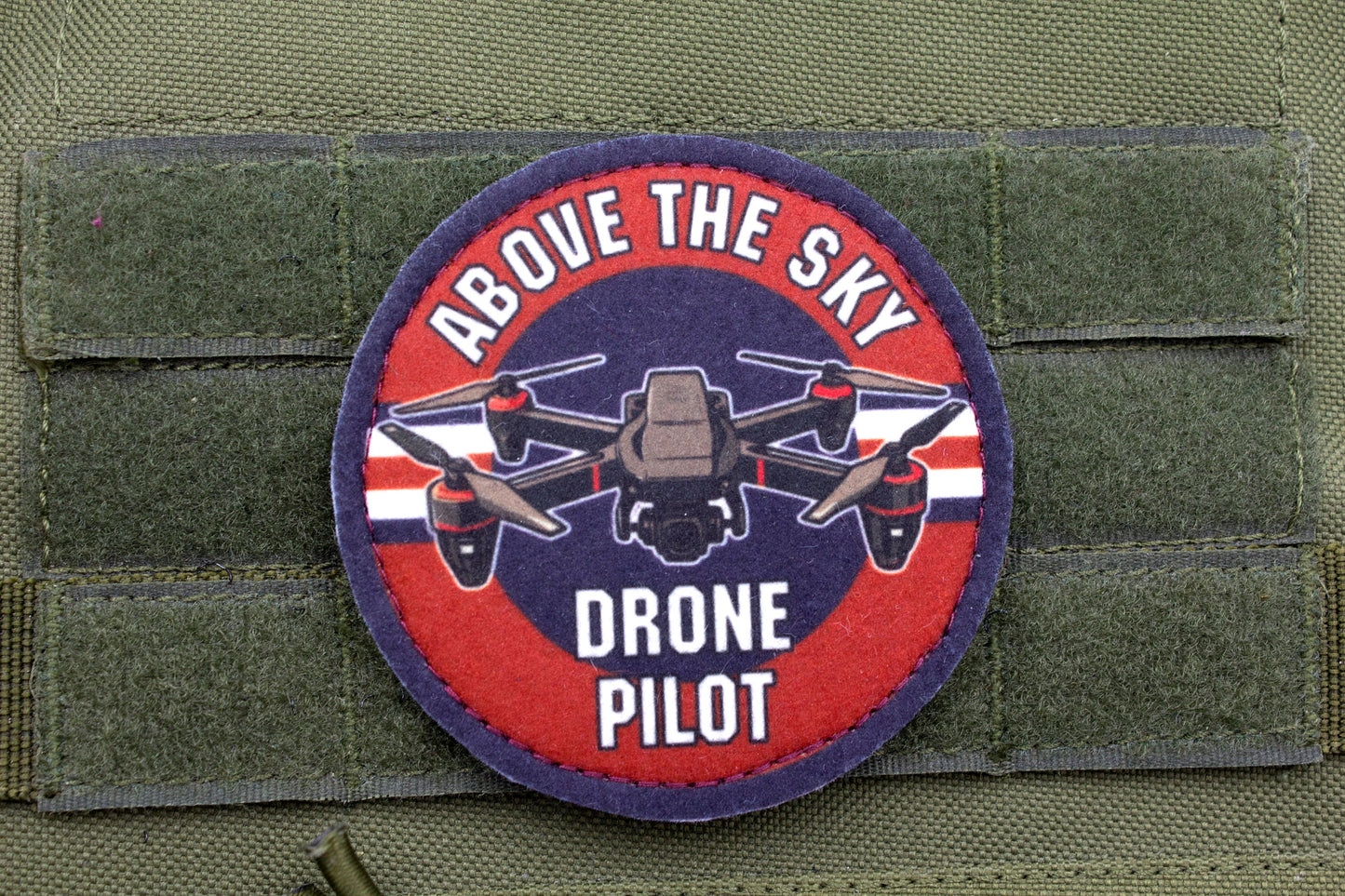 United States Air Force Above the sky Drone pilot hook and loop patch