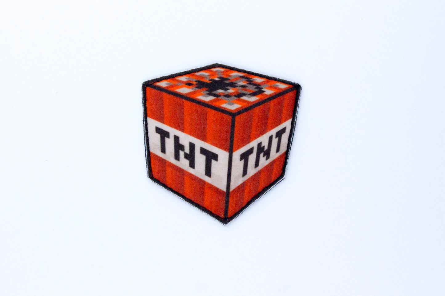 TNT video game morale hook and loop patch
