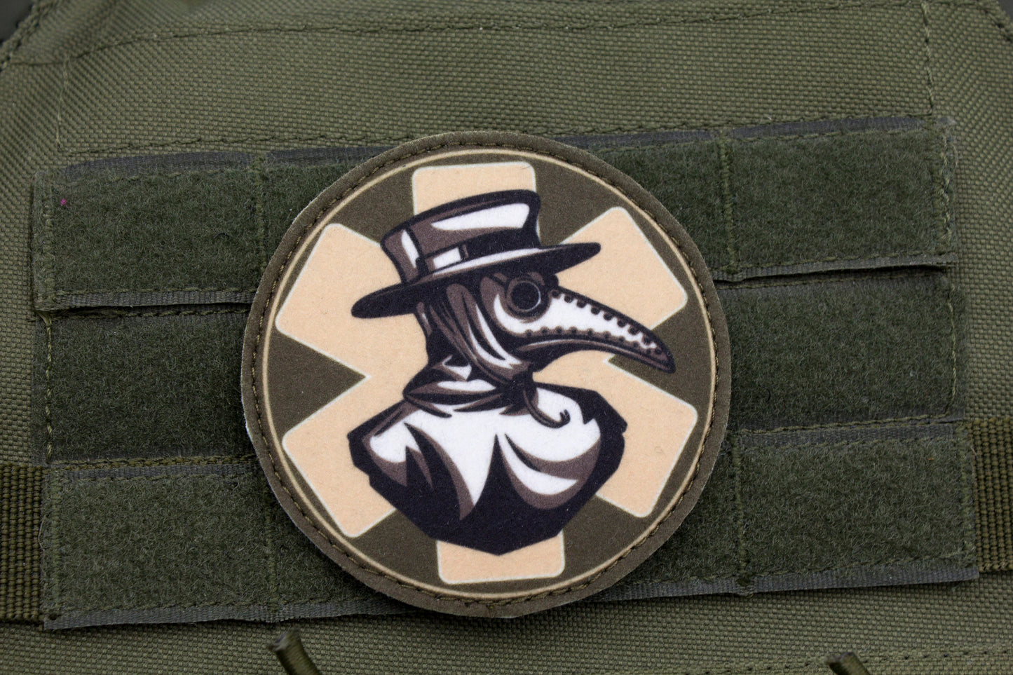 Plague doctor paramedic emt patch