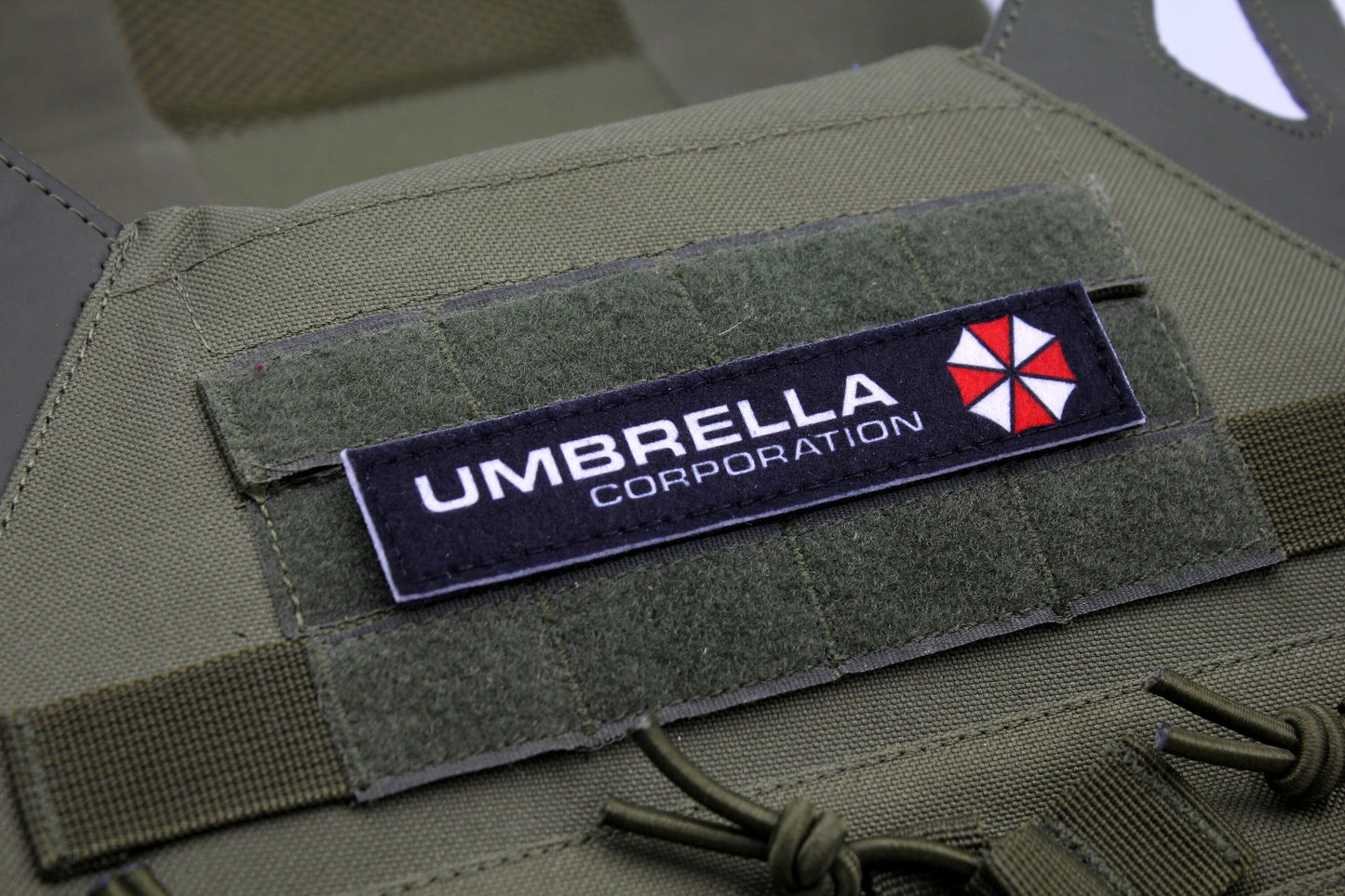 Umbrella corporation Resident evil hook and loop morale patch