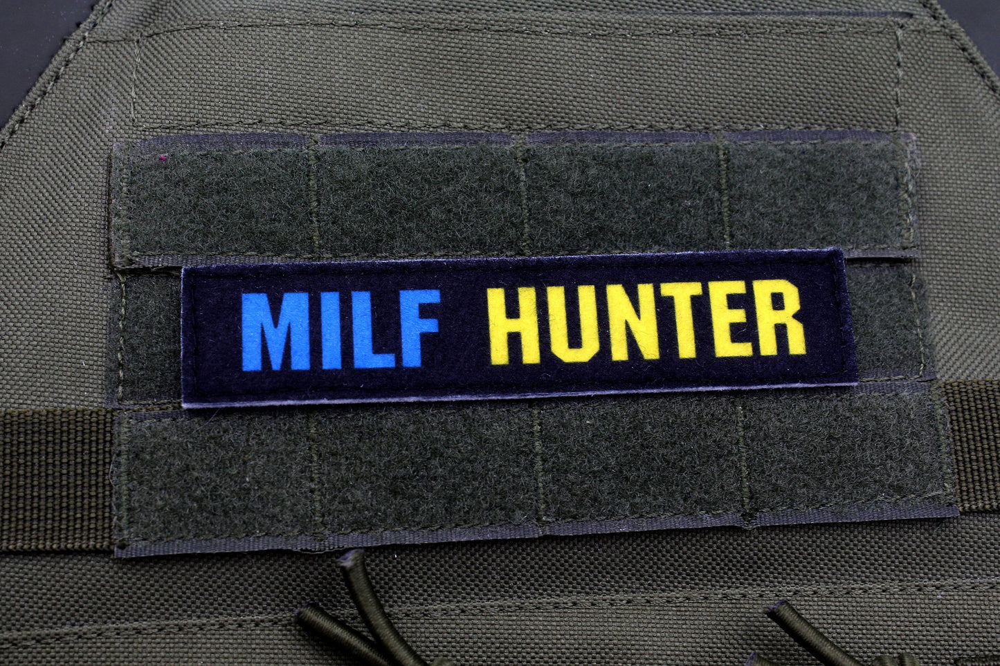 MILF hunter hook and loop patch