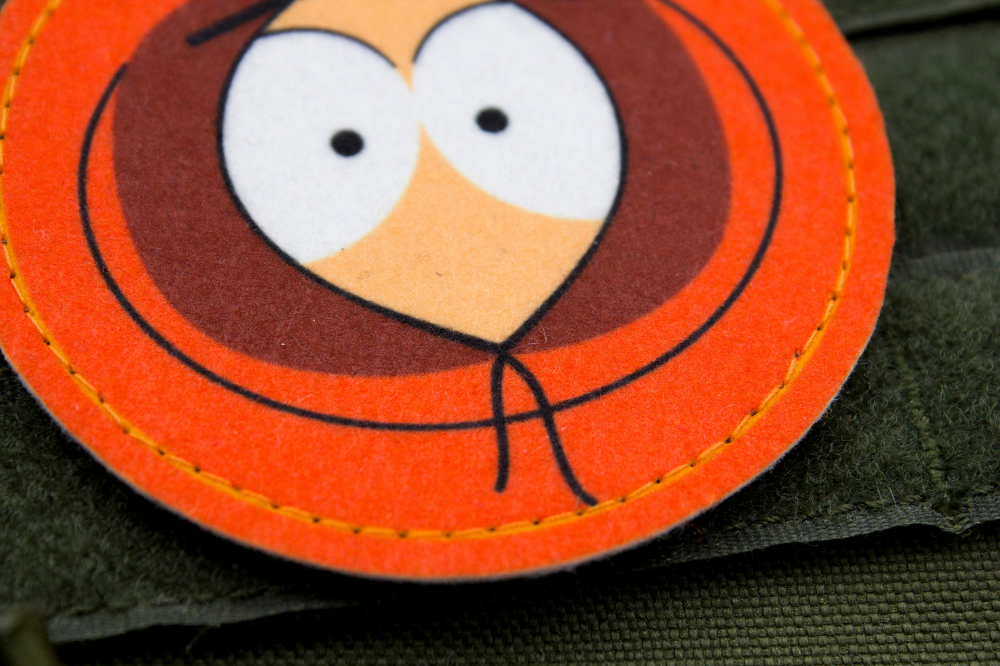 Kenny McCormick South Park hook and loop morale patch