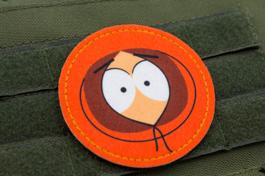 Kenny McCormick South Park hook and loop morale patch
