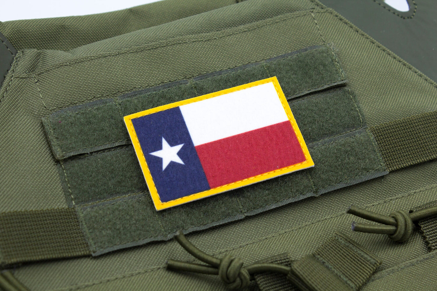 Texas flag patriotic hook and loop patch