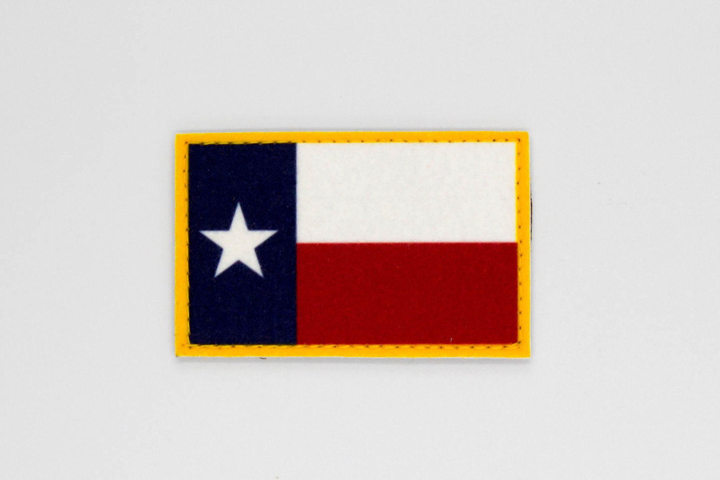 Texas flag patriotic hook and loop patch