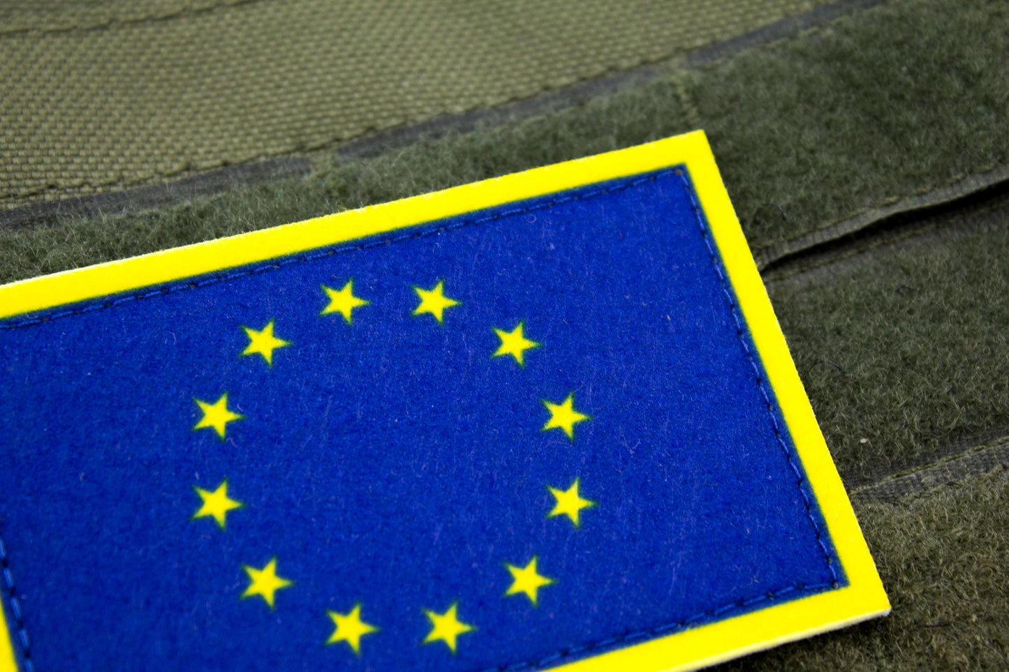 European Union Flag patriotic hook and loop patch
