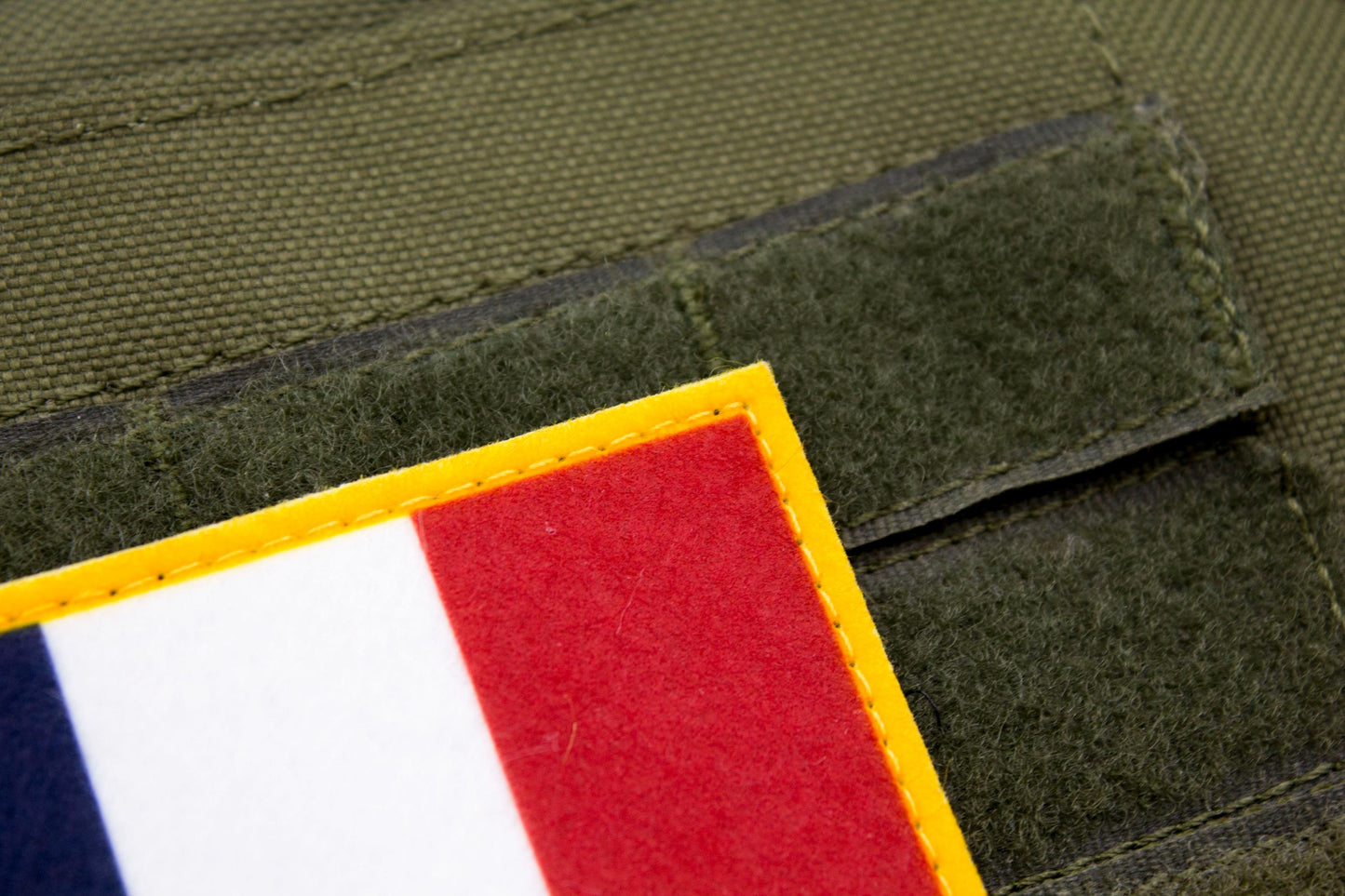 Flag of France hook and loop patch Drapeau de la France