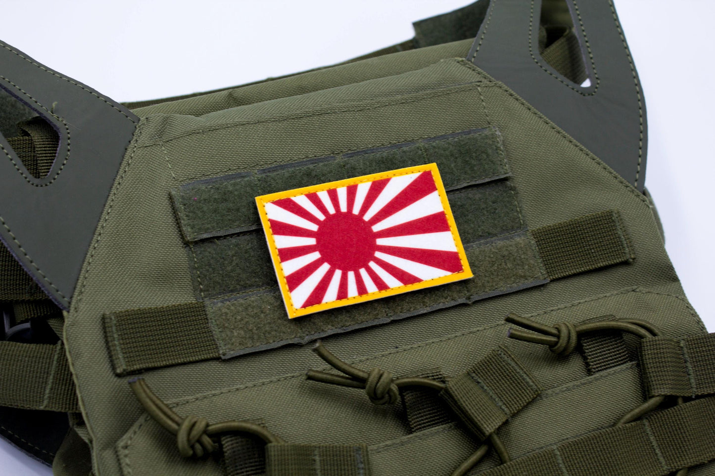 Japanese Flag Rising Sun hook and loop patch