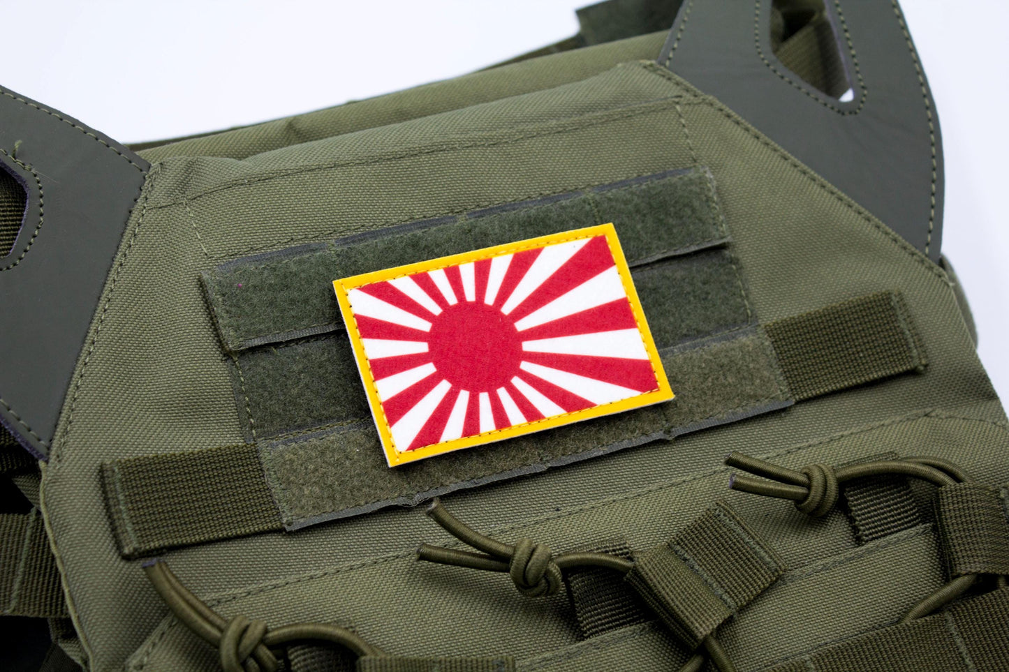 Japanese Flag Rising Sun hook and loop patch
