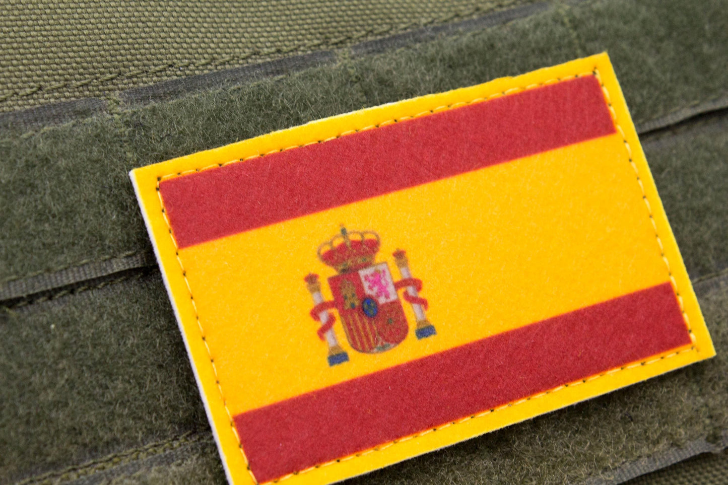 Flag of Spain hook and loop patch Bandera de España