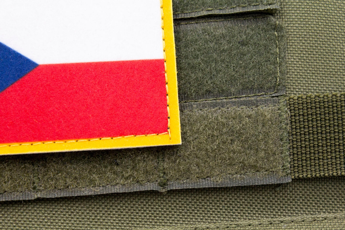 Czech flag hook and loop patch Vlajka České republiky