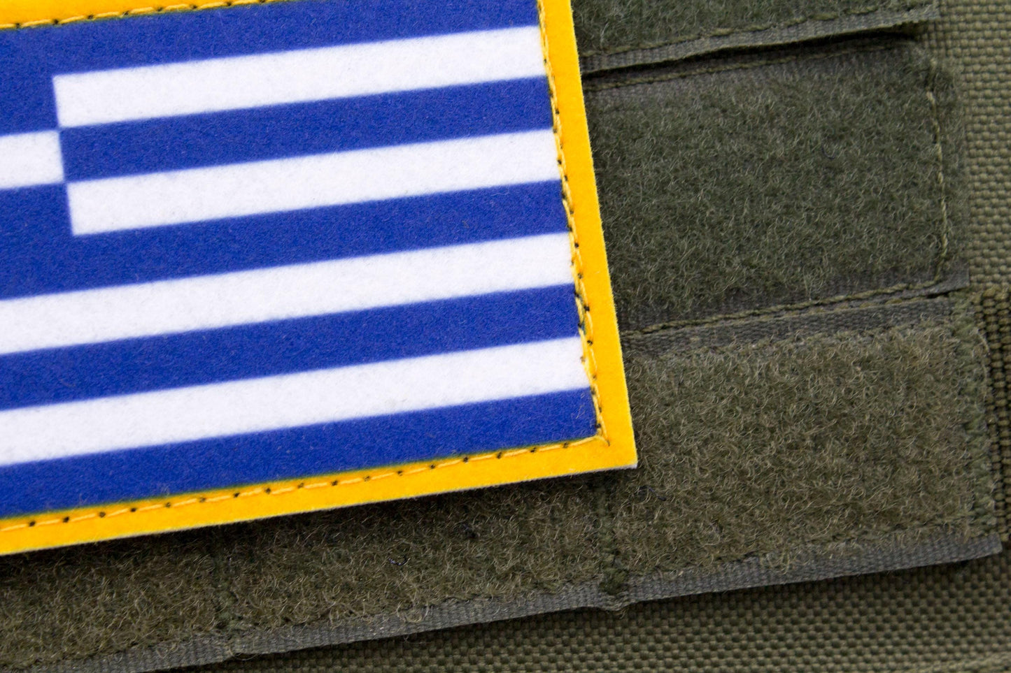 Greece flag hook and loop patch Σημαία της Ελλάδας