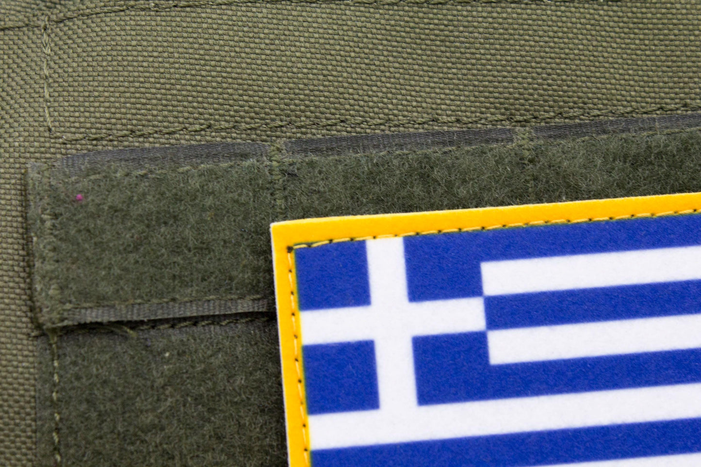 Greece flag hook and loop patch Σημαία της Ελλάδας