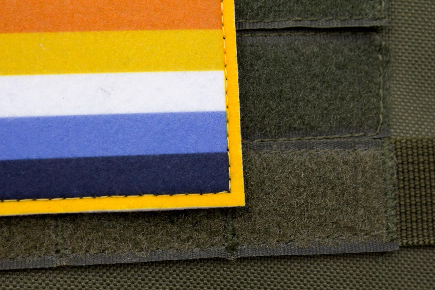 Aro Ace LGBTQ flag hook and loop patch