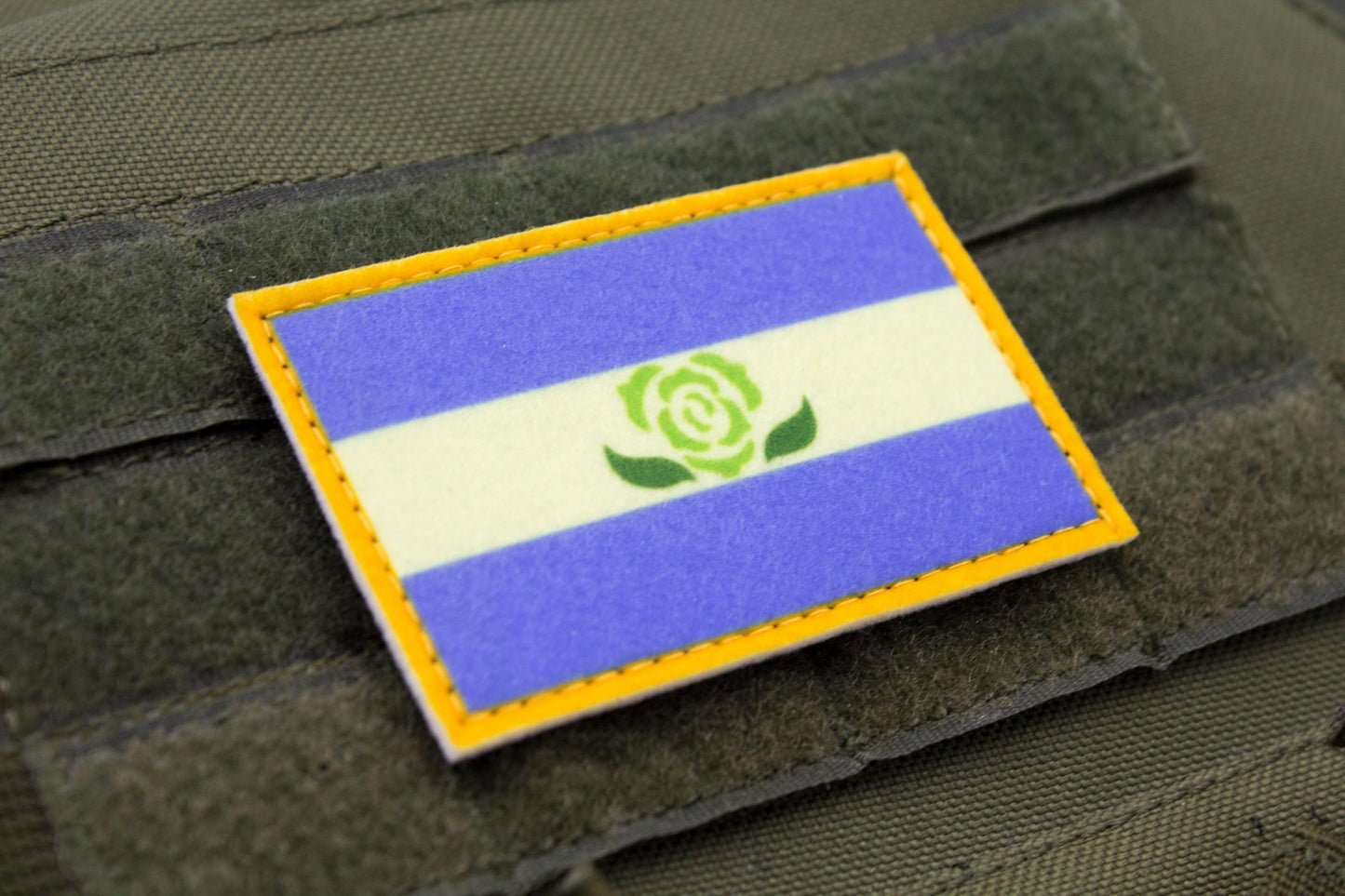 LGBTQ Achillean flag hook and loop patch
