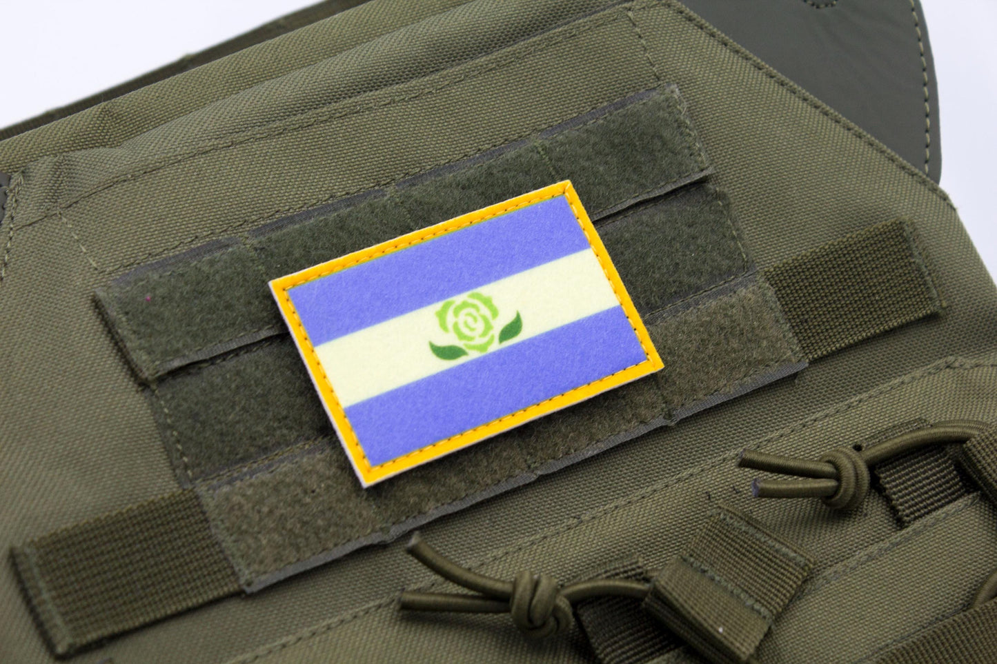 LGBTQ Achillean flag hook and loop patch
