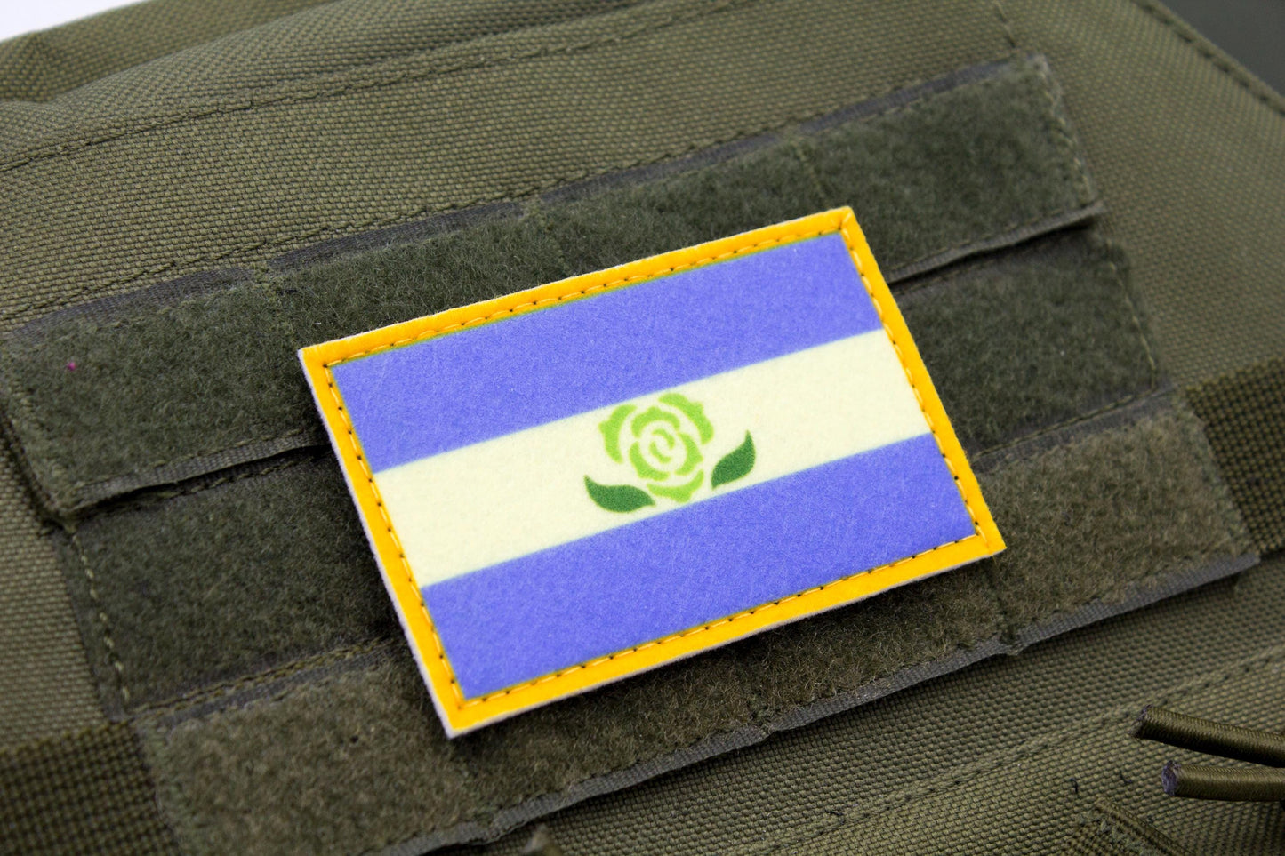 LGBTQ Achillean flag hook and loop patch