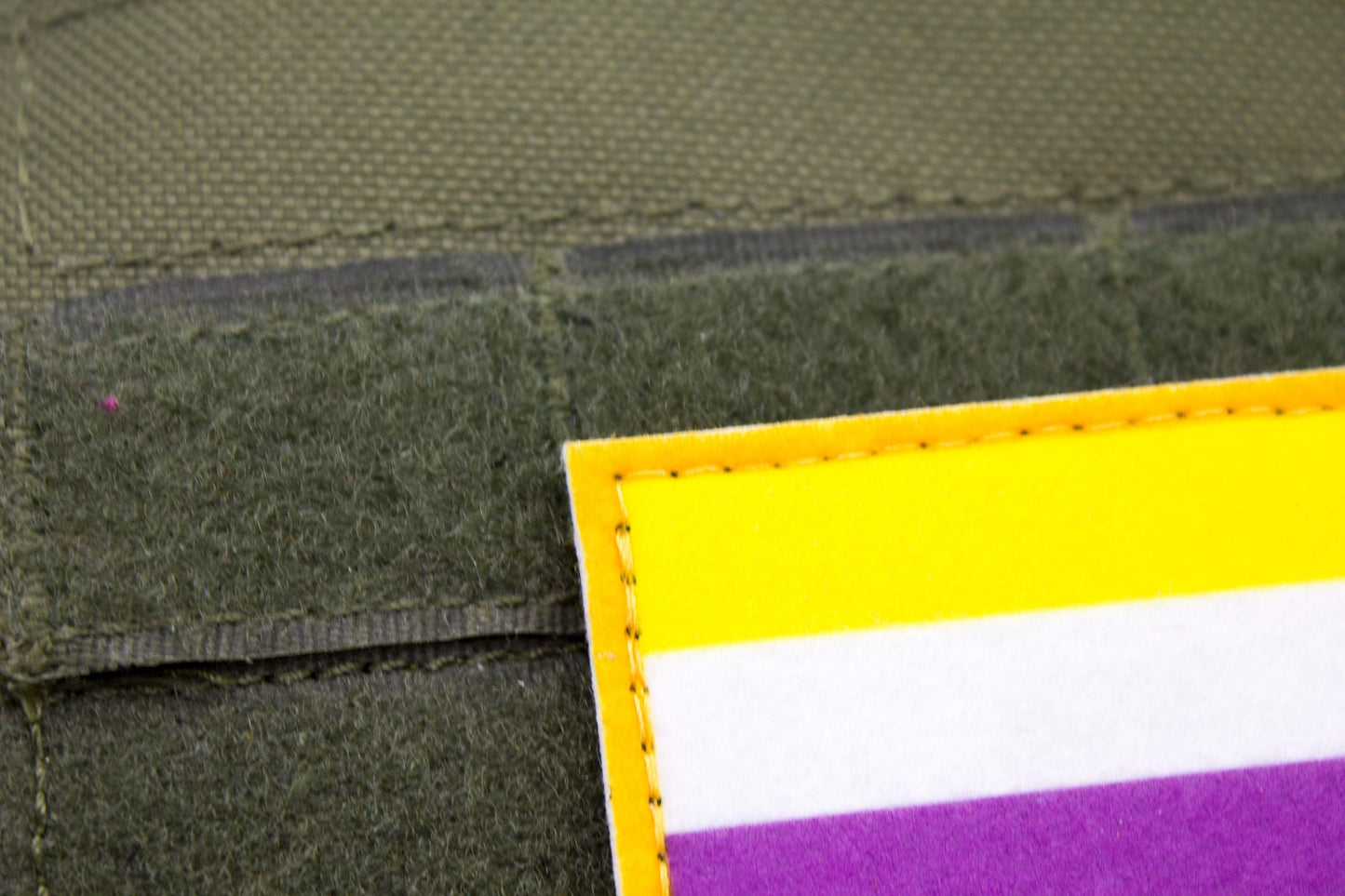 LGBTQ Non-binary flag hook and loop patch