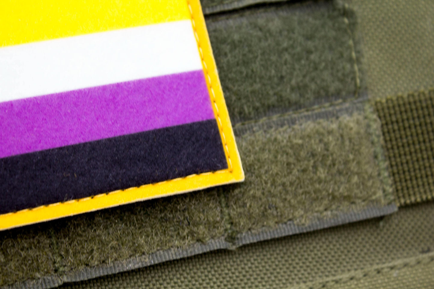 LGBTQ Non-binary flag hook and loop patch