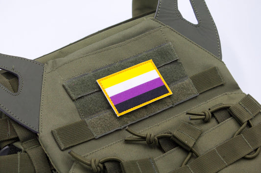 LGBTQ Non-binary flag hook and loop patch