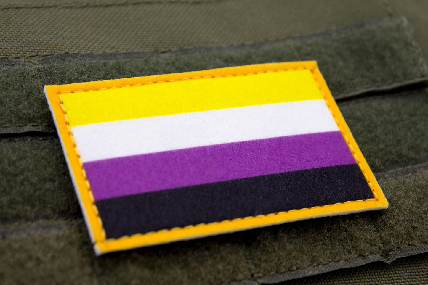 LGBTQ Non-binary flag hook and loop patch