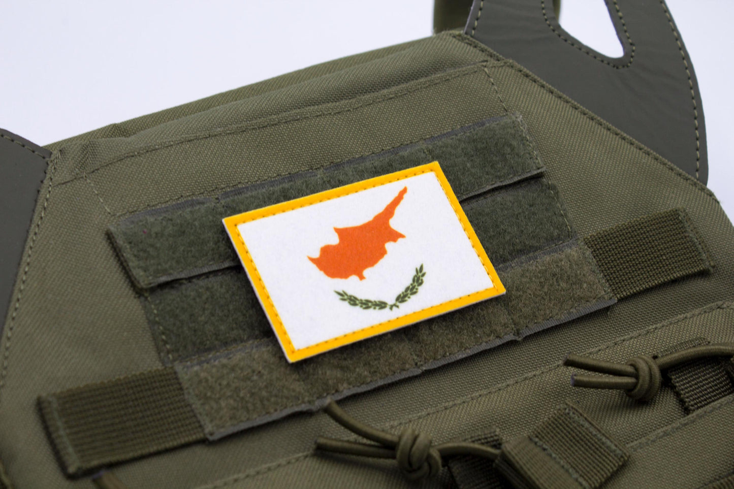 Cyprus flag hook and loop patch σημαία της Κύπρου
