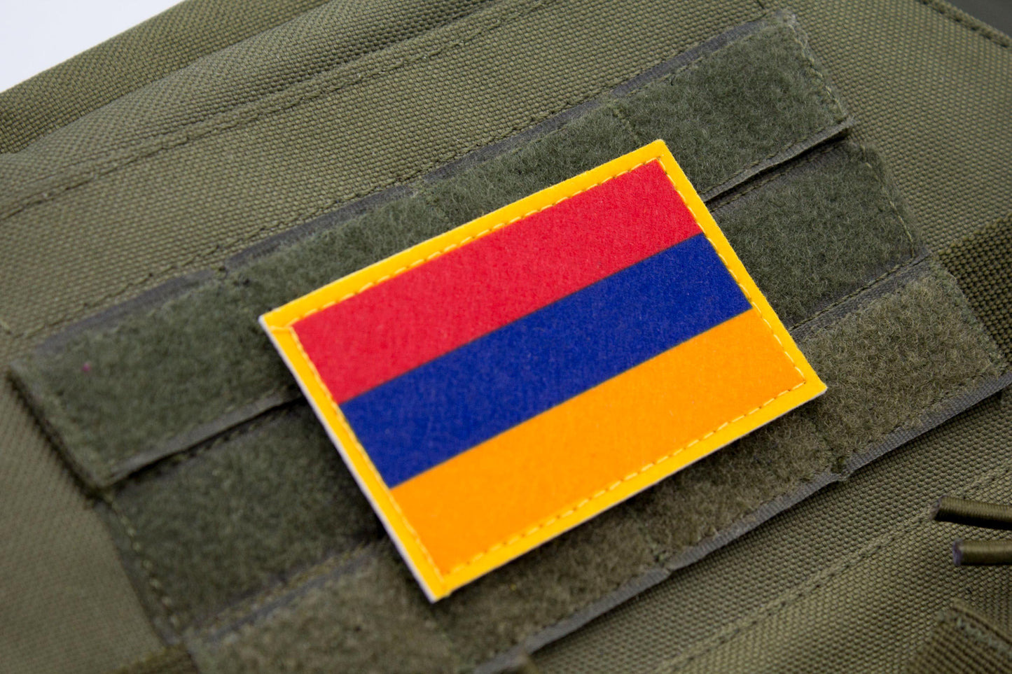 Armenia flag hook and loop patch Հայաստանի դրոշ