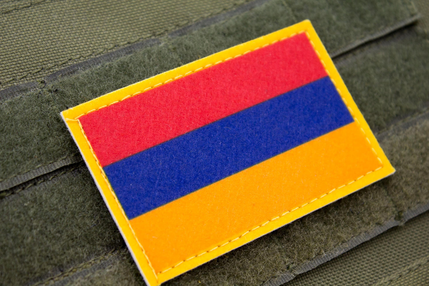 Armenia flag hook and loop patch Հայաստանի դրոշ